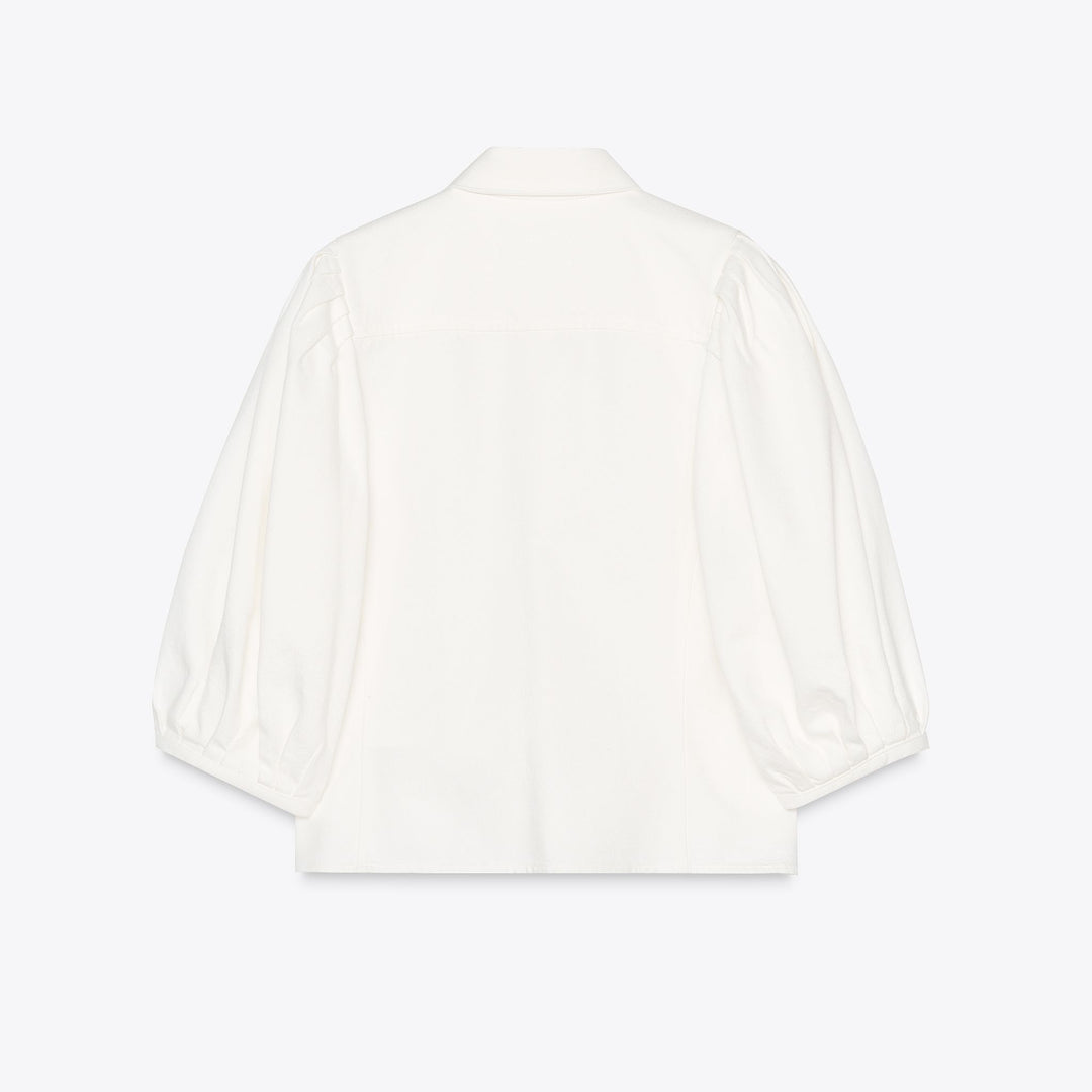 Moudda ZARA - Blouse - Manches Bouffantes & Écru - Tunisie 2