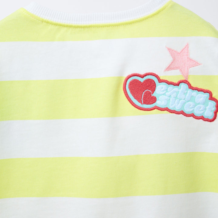Moudda ZARA - T-Shirt Enfant - Rayure, Autocollants Kodak & Broderie - Tunisie 4