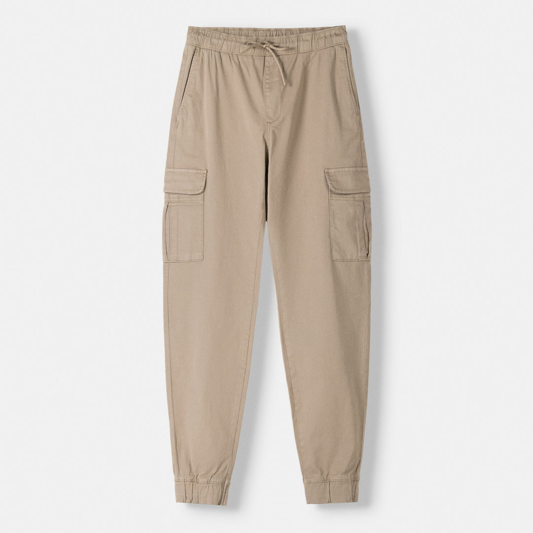 Moudda BERSHKA - Pantalon Jogger Cargo Coupe Slim - Tunisie 1