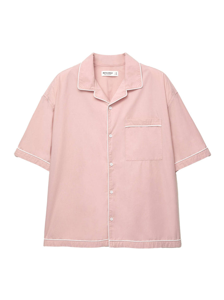 Moudda PULL & BEAR - Chemise - Coucher de Soleil Rose - Tunisie 1