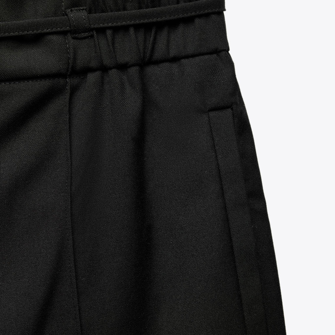 Moudda ZARA - Pantalon Wide Leg - Rayures & Taille Élastique - Tunisie 3