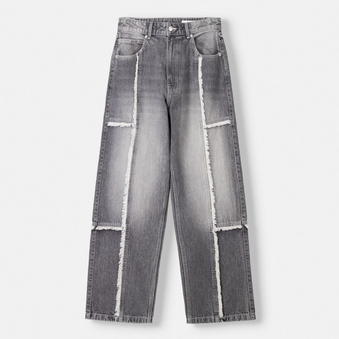 Moudda BERSHKA - Jean Baggy - Franges - Tunisie 1