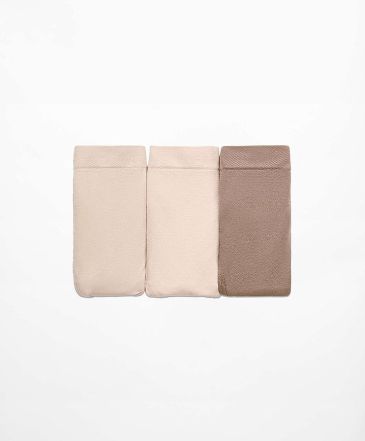 Moudda Oysho - Pack 3 Culottes 3D Sans Coutures Soft Touch Neutre - Tunisie 2