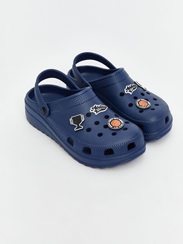 Moudda LC Waikiki - Pantoufles légères couleur Bleu marine pour hommes - Tunisie 1