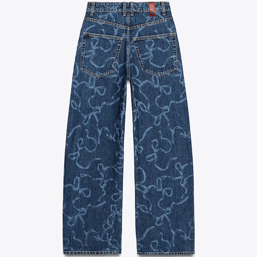 Moudda ZARA - Pantalon Baggy - Taille Moyenne & Nœuds - Tunisie 2