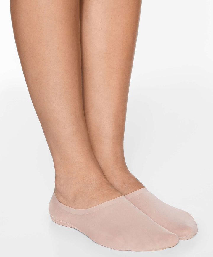 Moudda Oysho - Chaussettes Microfibre Découpe Laser Coupe Haute Lot de 2 - Tunisie 3