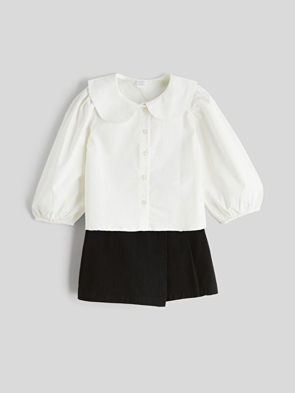 Moudda LC Waikiki - Ensemble en tissu filles couleur Écru pour filles - Tunisie 1