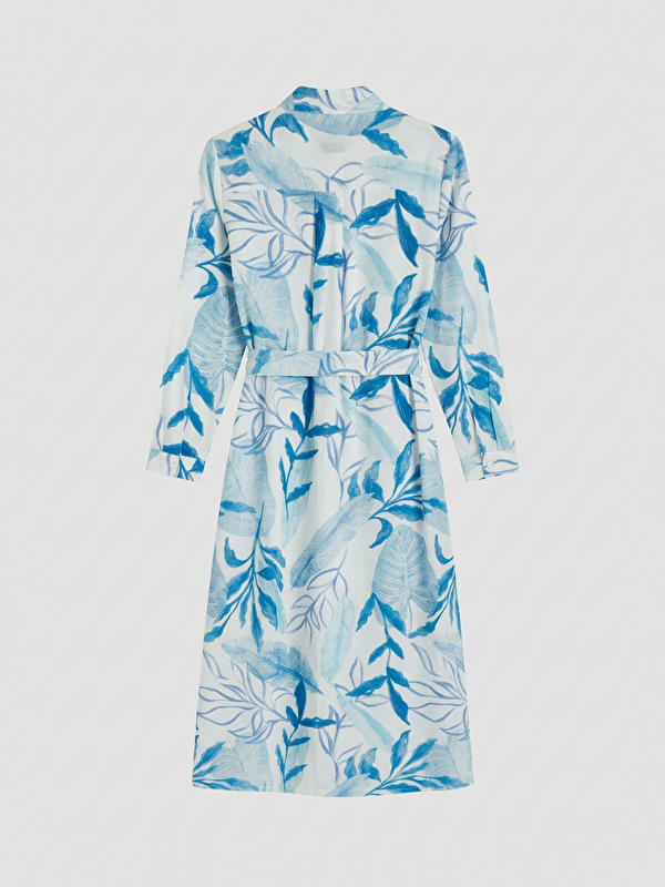 Moudda LC Waikiki - Robe manches longues en tissu pour Femme couleur Imprimé mixte - Tunisie 2