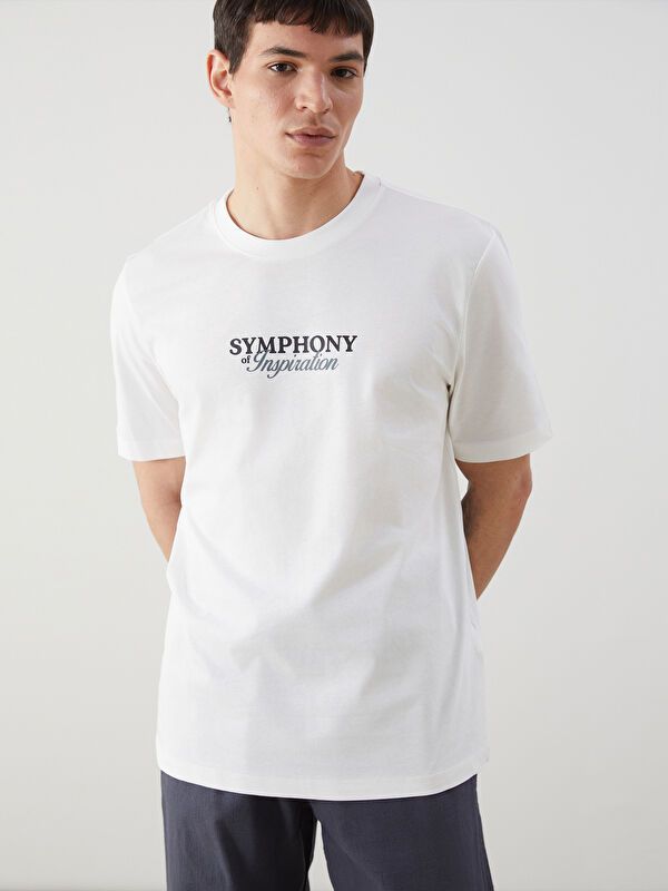 Moudda LC Waikiki - T-shirt imprimé manches courtes en jersey pour Homme - Tunisie 1