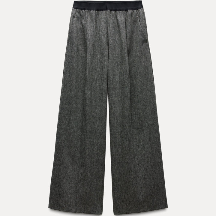 Moudda ZARA - Pantalon taille élastique contraste - Tunisie 1
