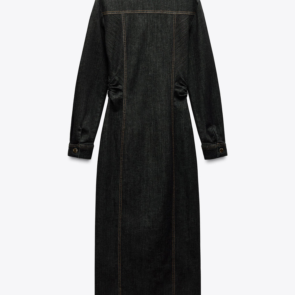 Moudda ZARA - Robe Midi Denim - Manches Longues - Tunisie 2