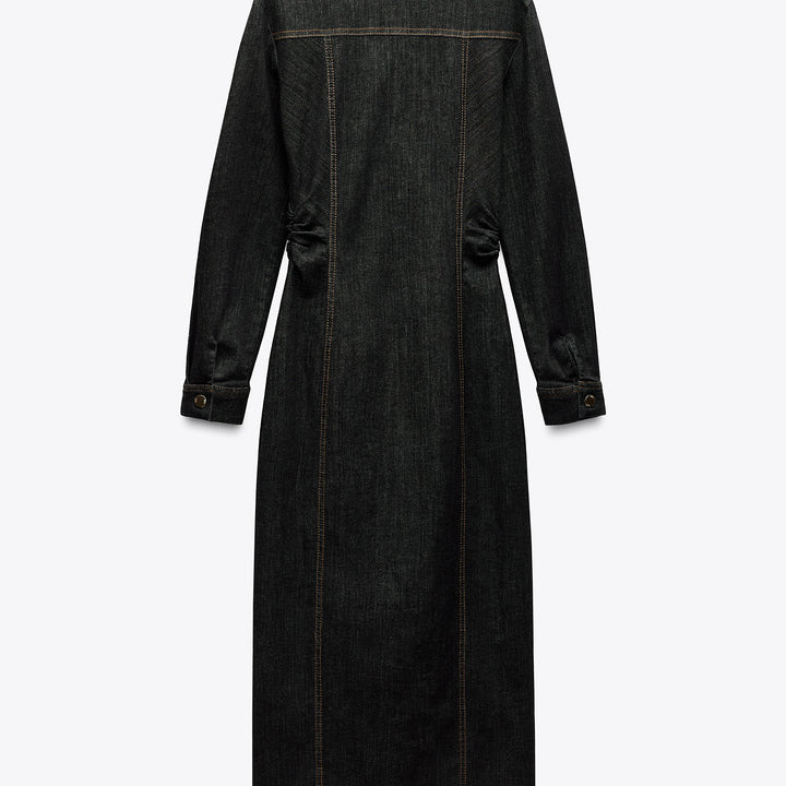 Moudda ZARA - Robe Midi Denim - Manches Longues - Tunisie 2