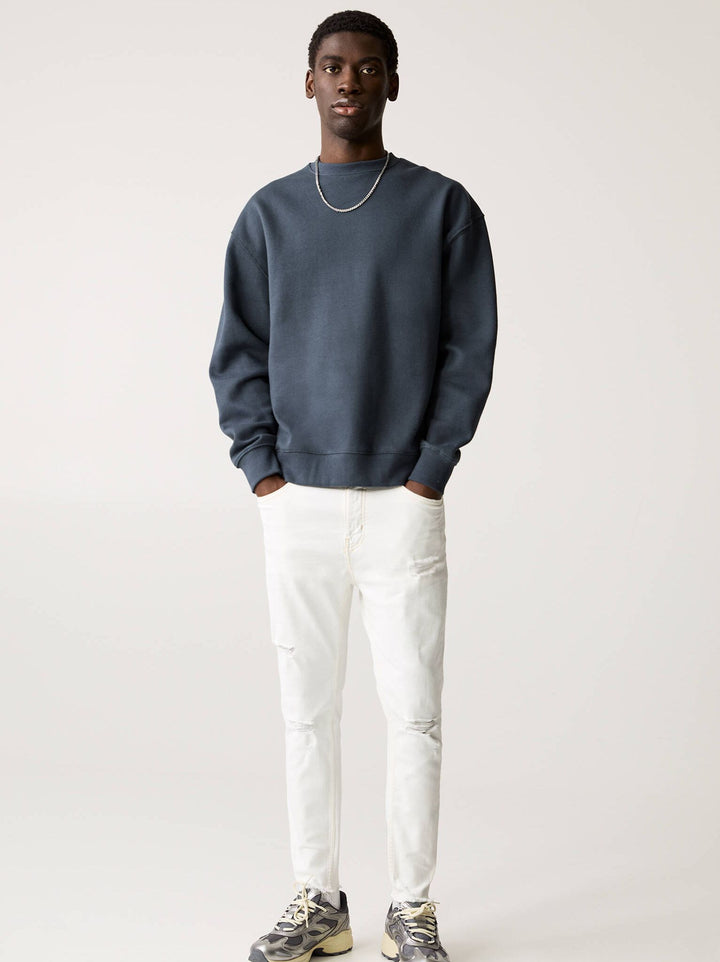 Moudda PULL & BEAR - Pantalon Denim Carrot - Effet Déchiré - Tunisie 2