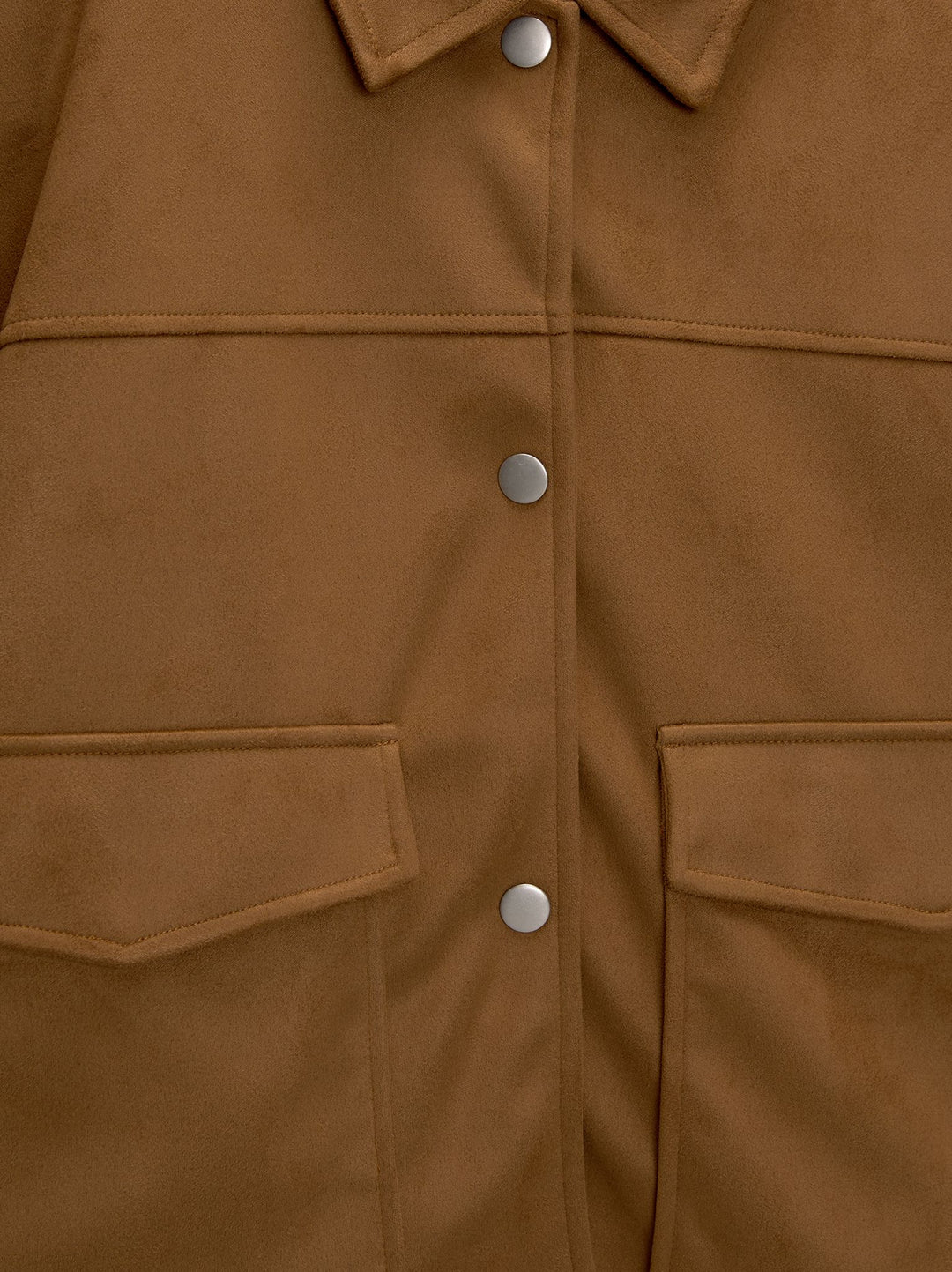 Moudda PULL & BEAR - Veste Suede Poches Plastron - Tunisie 4
