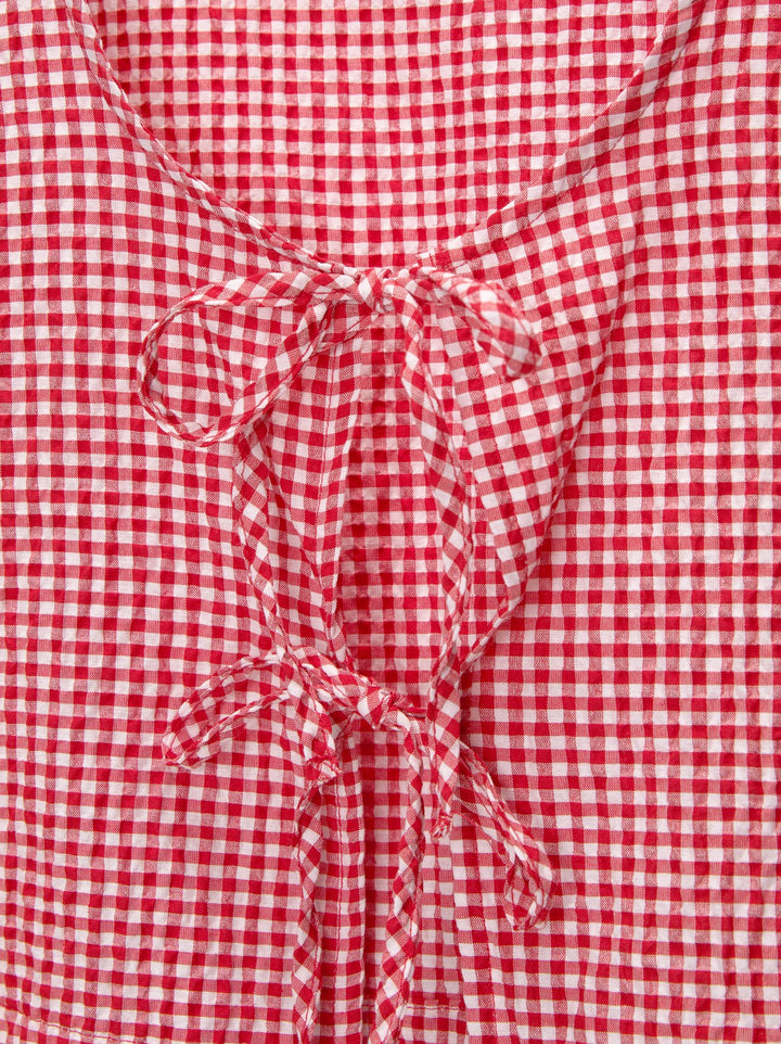 Moudda PULL & BEAR - Chemise Pacific Manches Courtes Vichy - Tunisie 4
