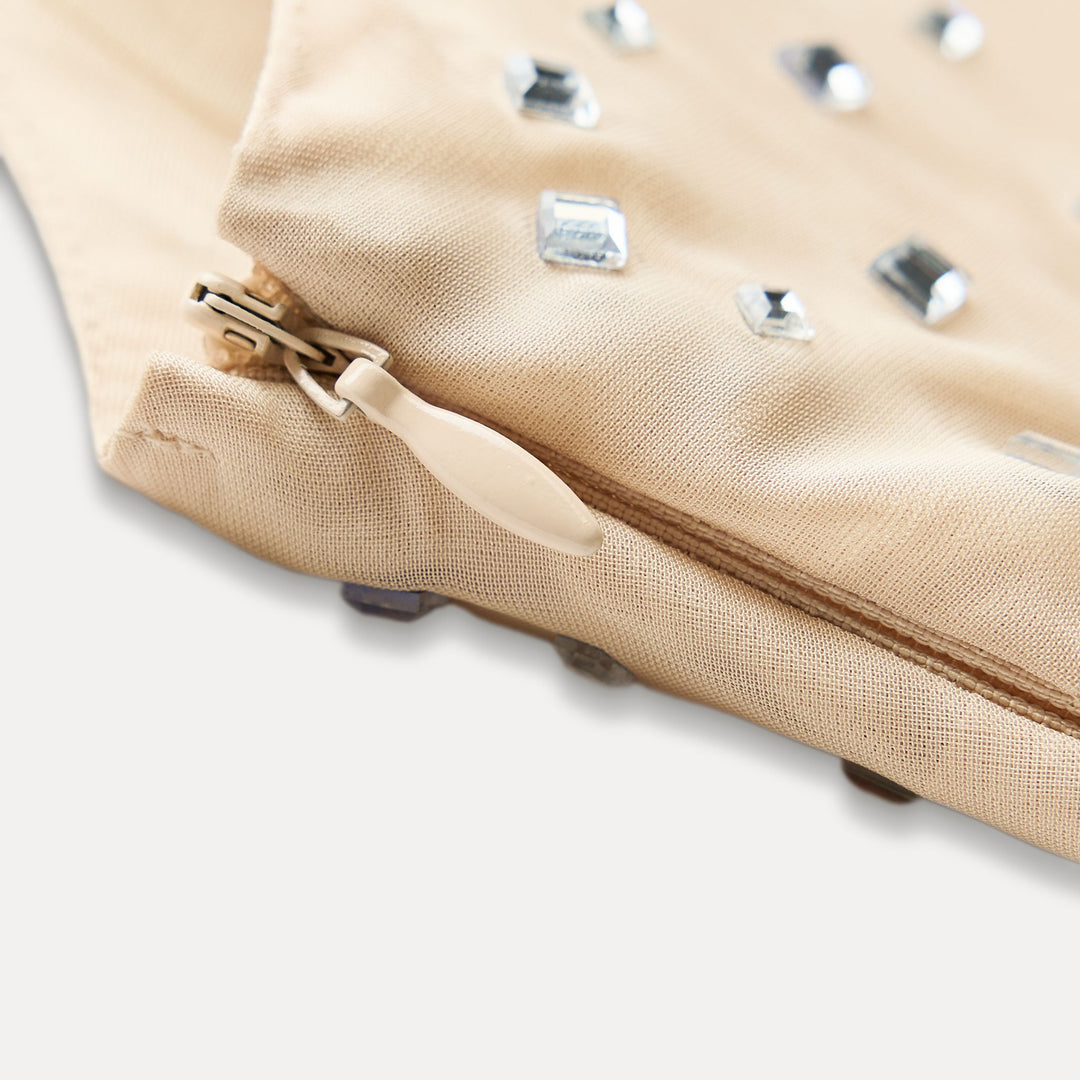 Moudda ZARA - Robe col en V fantaisie strass - Tunisie 4