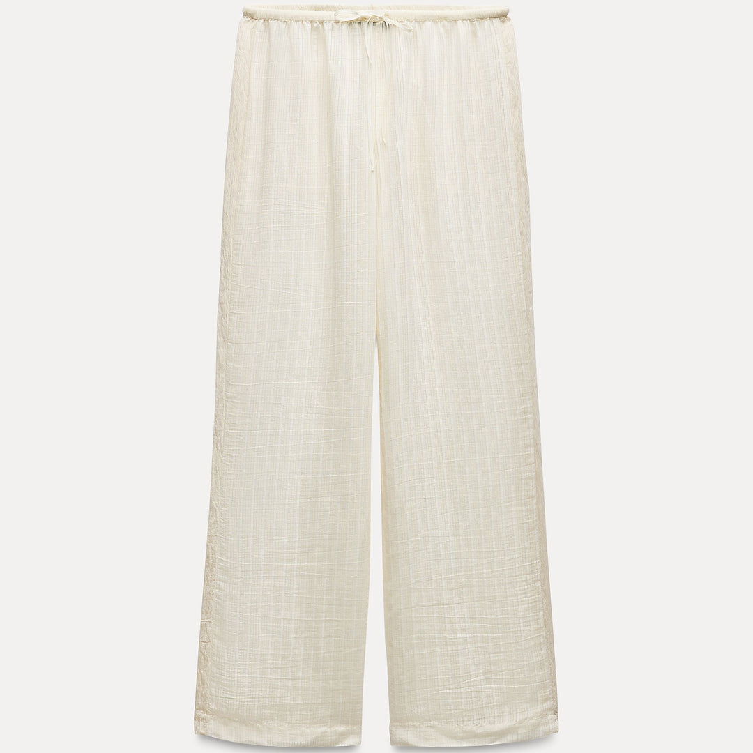 Moudda ZARA - Pantalon pyjama rayé relief - Tunisie 1