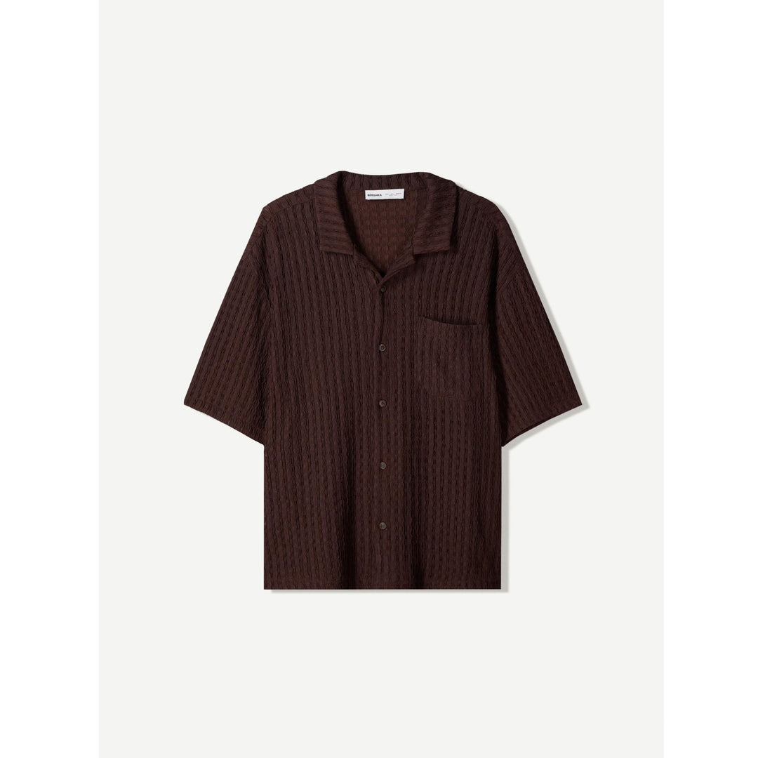 Moudda BERSHKA - Chemise Relax Rustique - Ouverte - Tunisie 5
