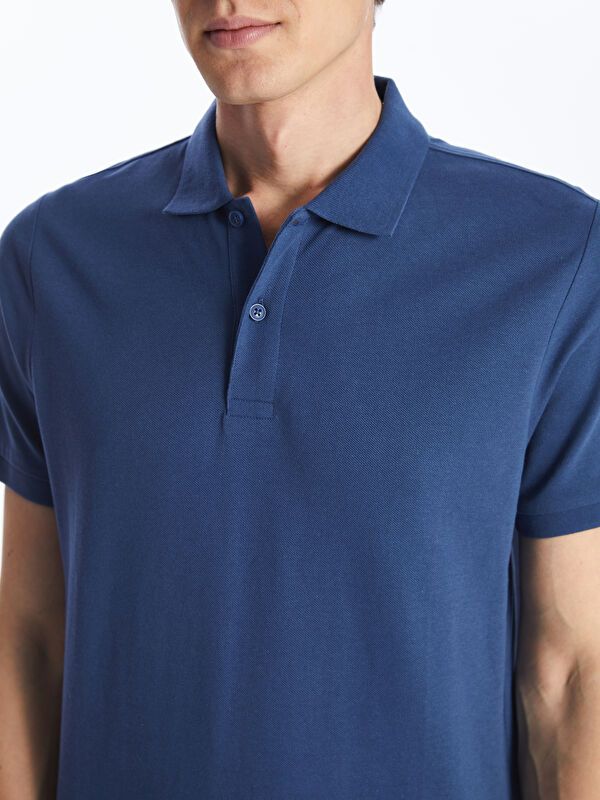 Moudda LC Waikiki - T-shirt col polo basique manches courtes en jersey - Tunisie 3