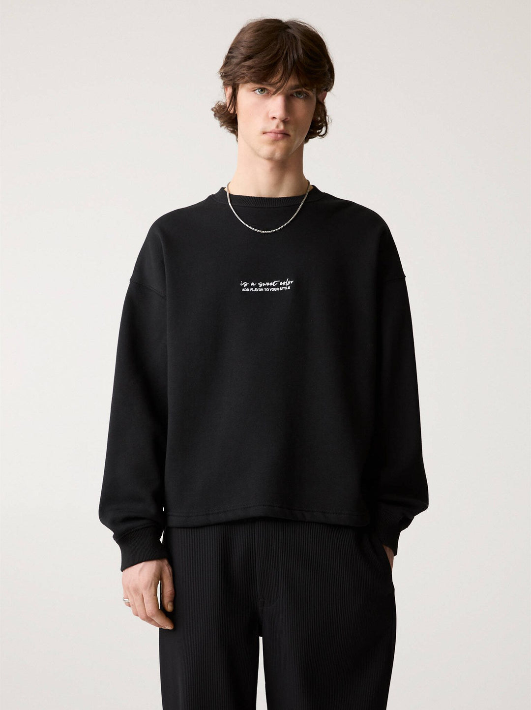 Moudda PULL & BEAR - Sweat - Urban Brodé Sweet Color - Tunisie 2