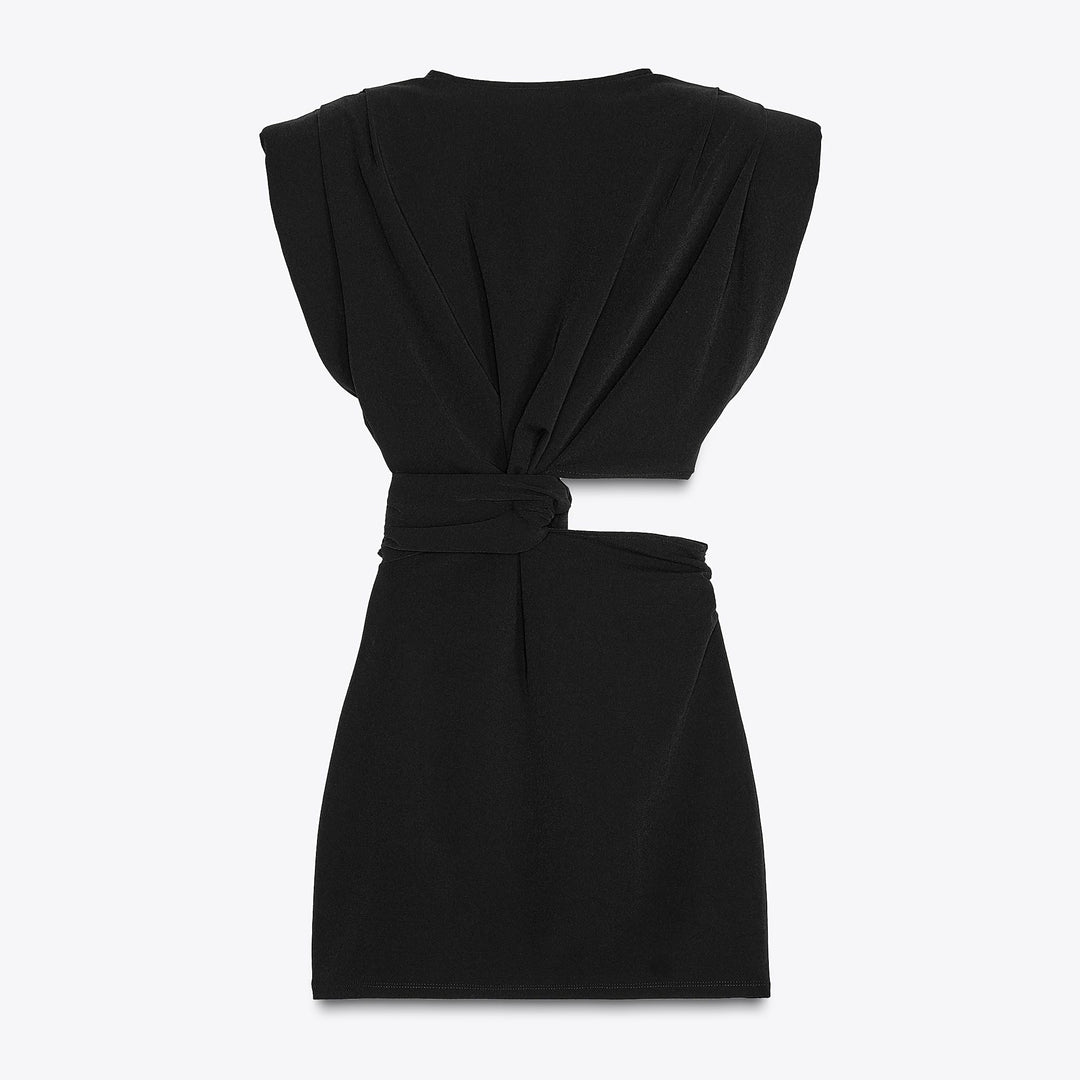 Moudda ZARA - Robe Mini - Épaules & Découpes Fluides - Tunisie 2