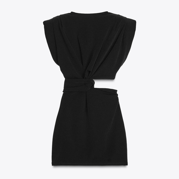 Moudda ZARA - Robe Mini - Épaules & Découpes Fluides - Tunisie 2