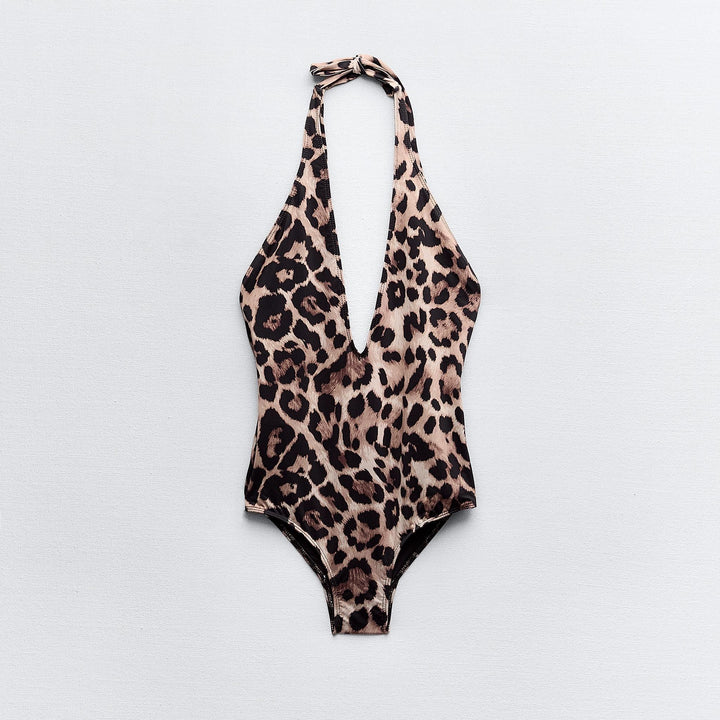 Moudda ZARA - Maillot de bain dos nu imprimé animal - Tunisie 2