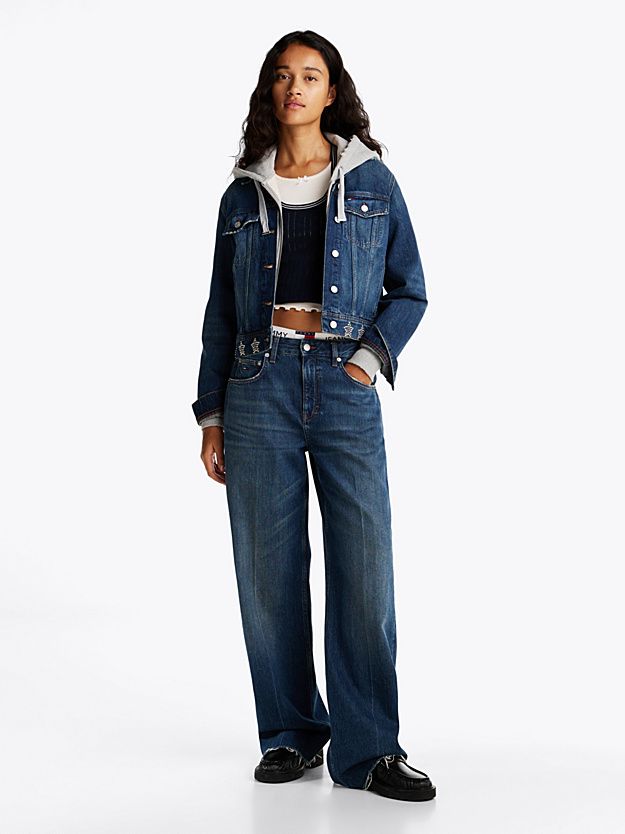 Moudda Tommy Hilfiger - Veste Camionneur En Jean À Clous Métalliques  - Tunisie 1