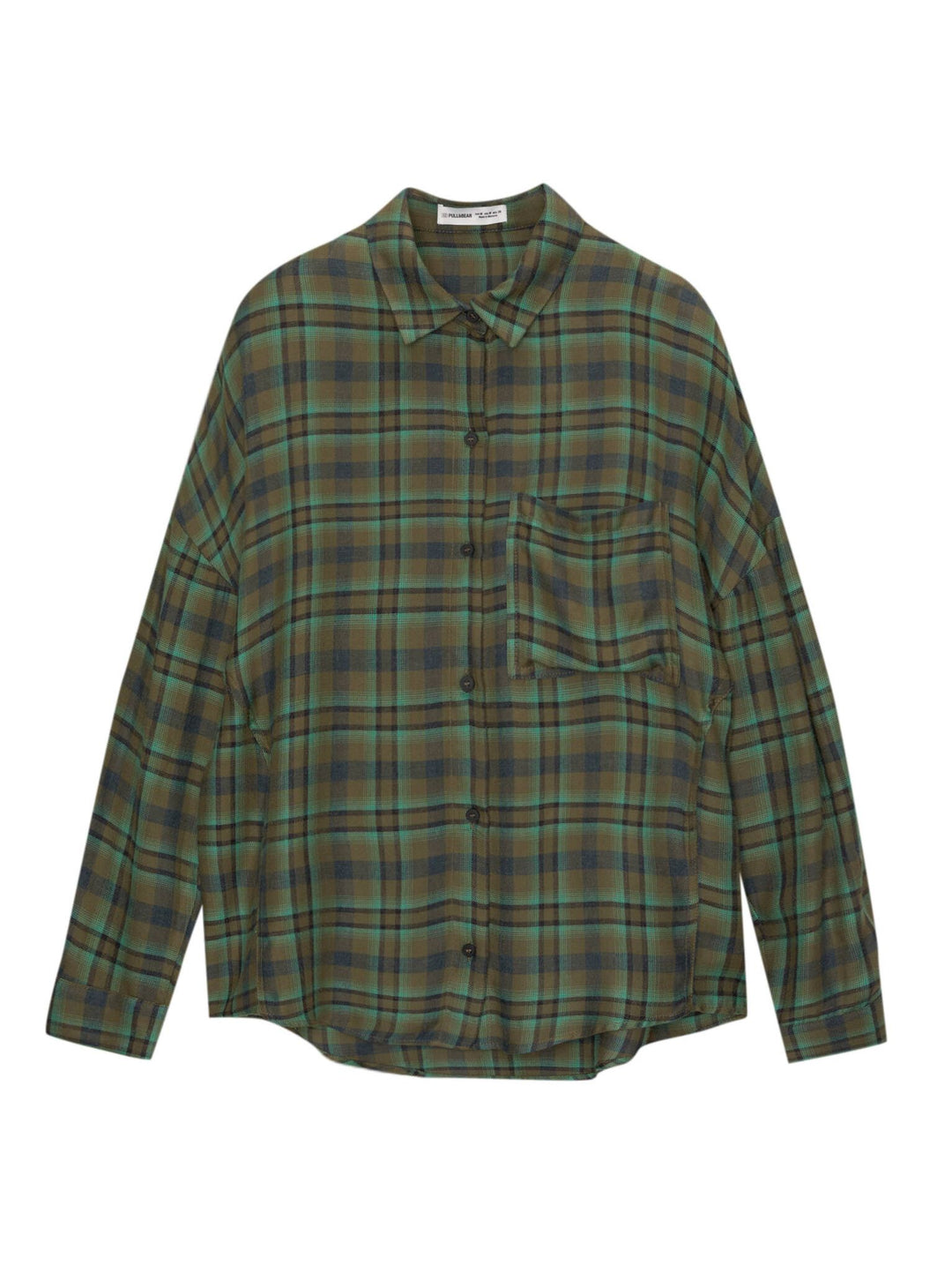 Moudda PULL & BEAR - Chemise Fluide Oversize - Carreaux - Tunisie 1
