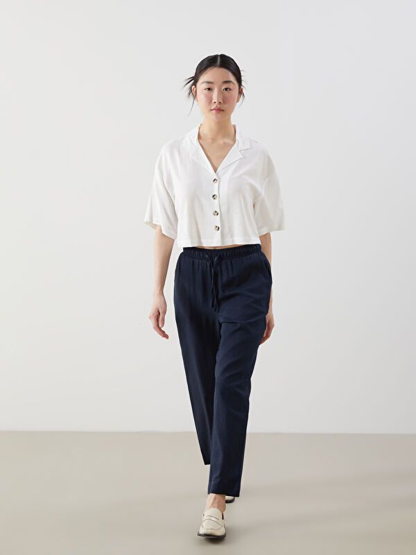 Moudda LC Waikiki - Pantalon fin en tissu pour Femme - Tunisie 1