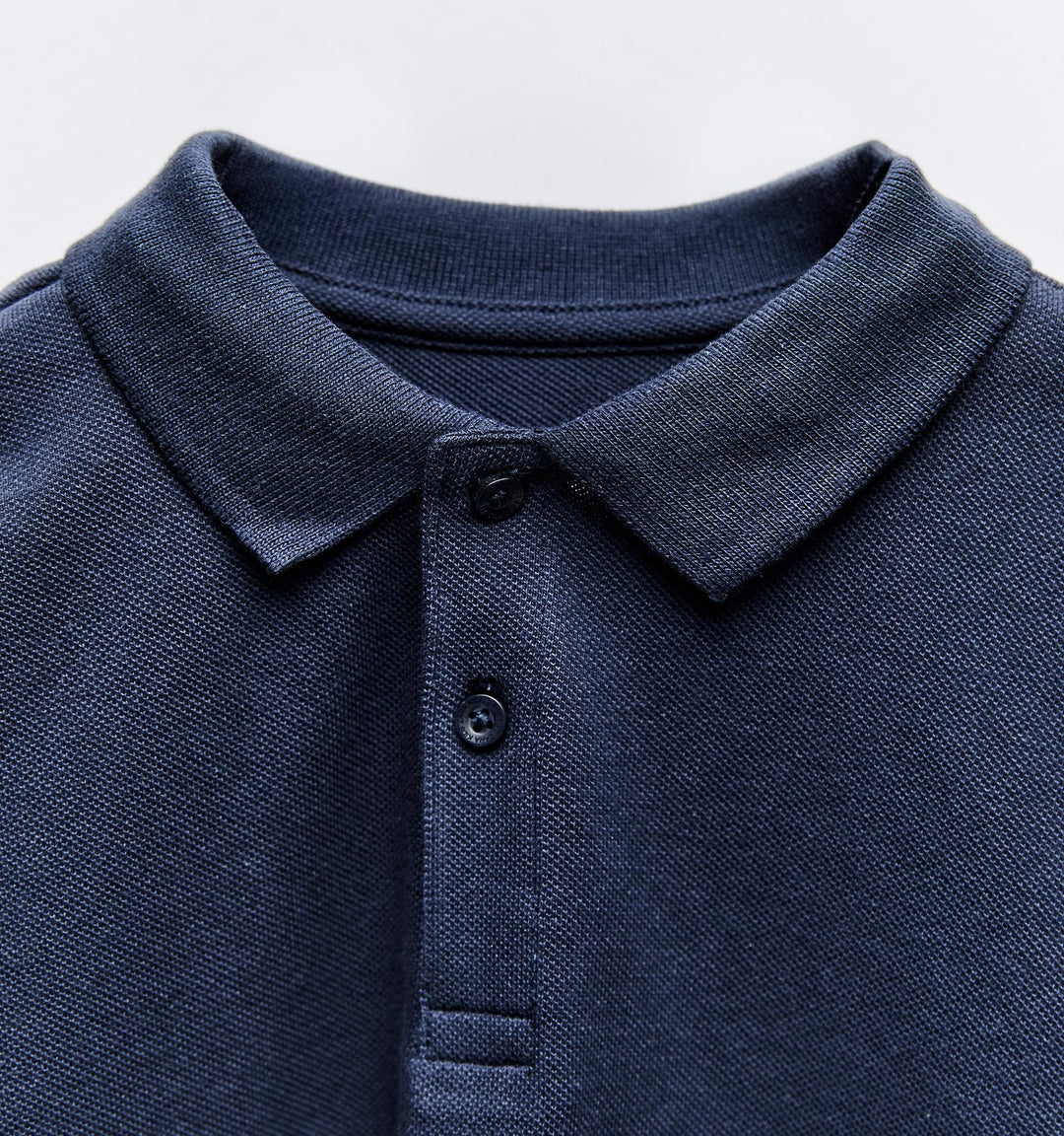 Moudda ZARA - Polo manches longues piqué basique - Tunisie 3