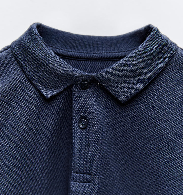 Moudda ZARA - Polo manches longues piqué basique - Tunisie 3