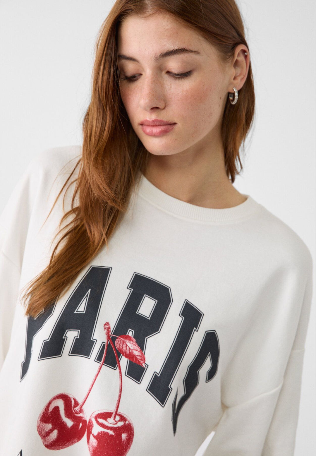 Moudda STRADIVARIUS - Sweat Oversize Imprimé - Tunisie 4