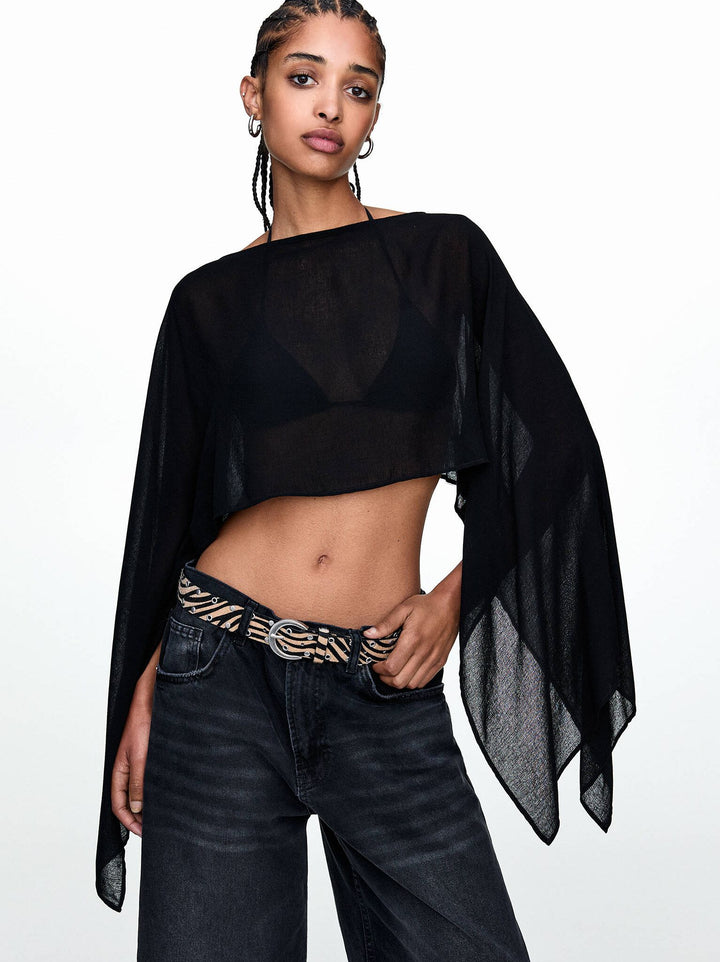 Moudda PULL & BEAR - Cape Crop Manches Longues - Tunisie 2