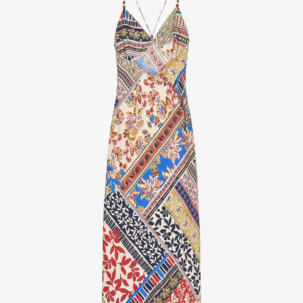 Moudda ZARA - Robe Midi Lingerie - Patchwork & Détails Bois - Tunisie 2