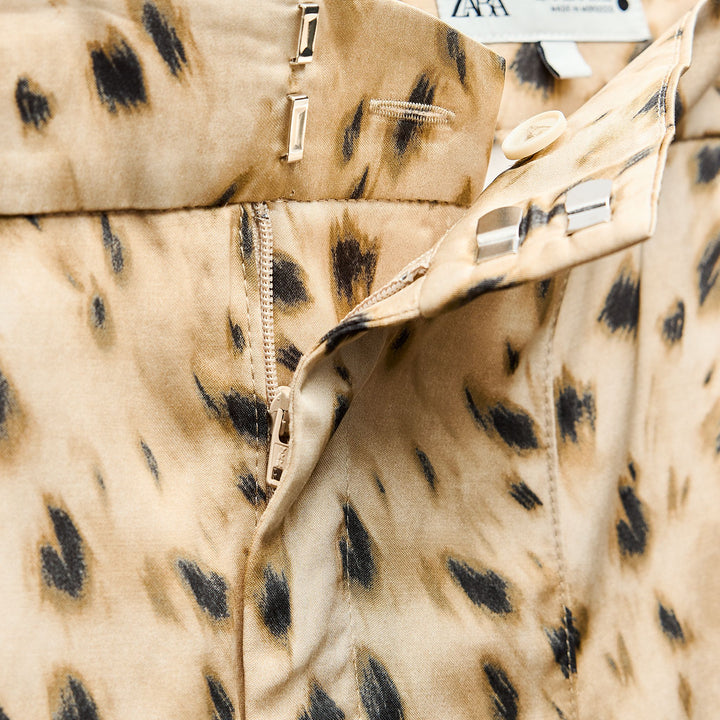 Moudda ZARA - Pantalon imprimé animalier ouverture latérale - Tunisie 4