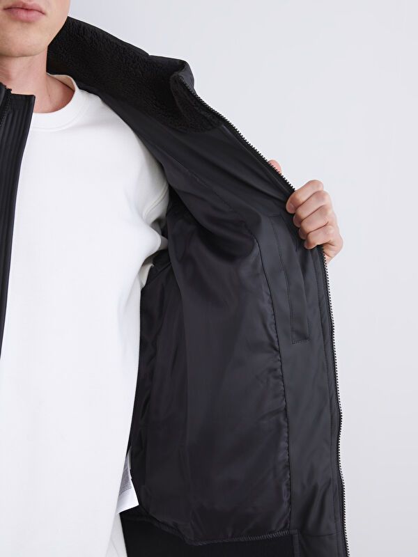 Moudda LC Waikiki - Manteau d'hiver en similicuir pour Homme - Tunisie 3