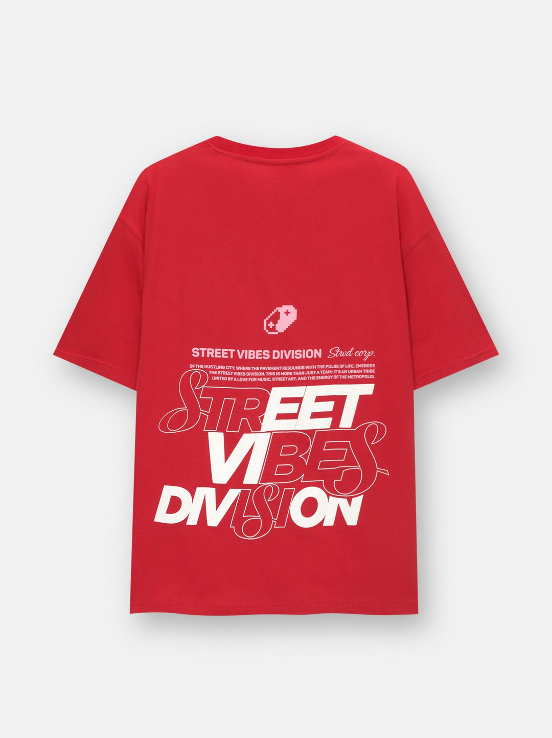 Moudda PULL & BEAR - T-Shirt STWD Imprimé Volume Street Vibes - Tunisie 5