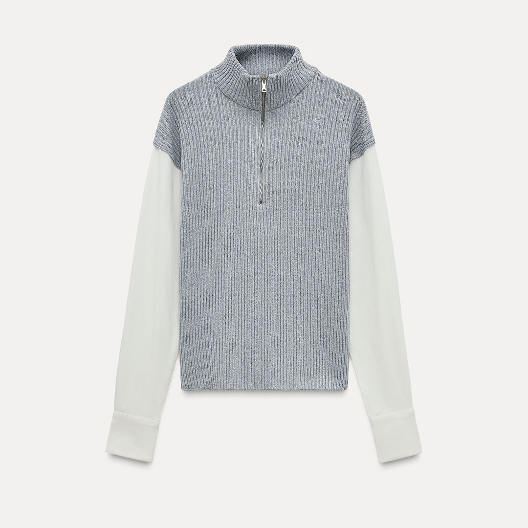Moudda ZARA - T-Shirt - Gilet Tricot & Fermeture Éclair - Tunisie 1