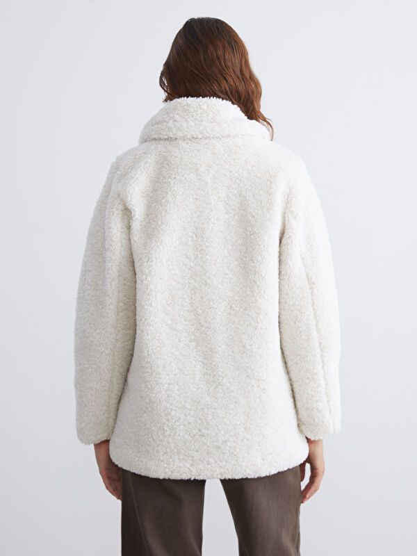 Moudda LC Waikiki - Manteau aspect laine pour Femmes - Tunisie 5
