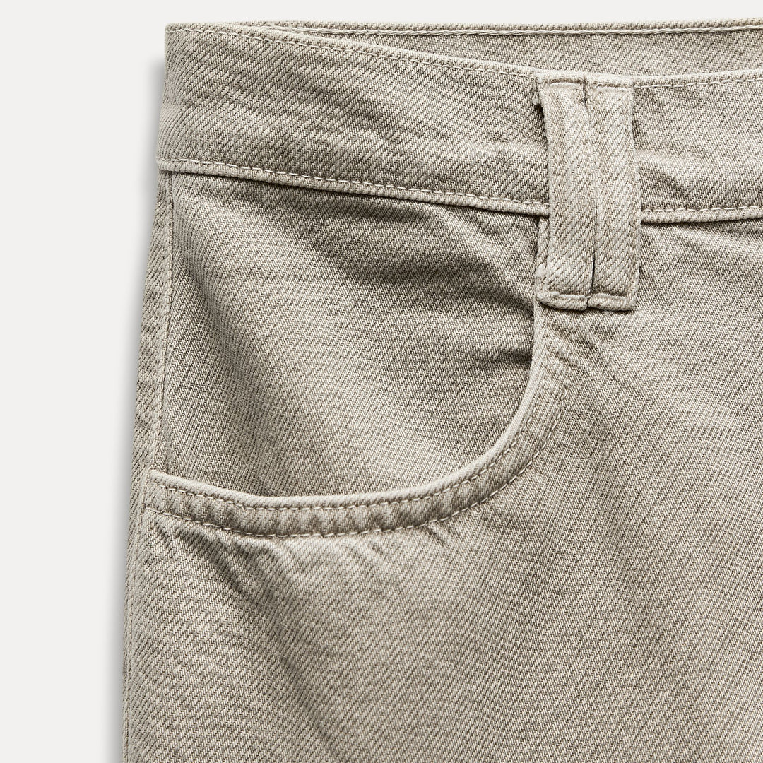 Moudda ZARA - Set D.W. short long vert sauge - Tunisie 3