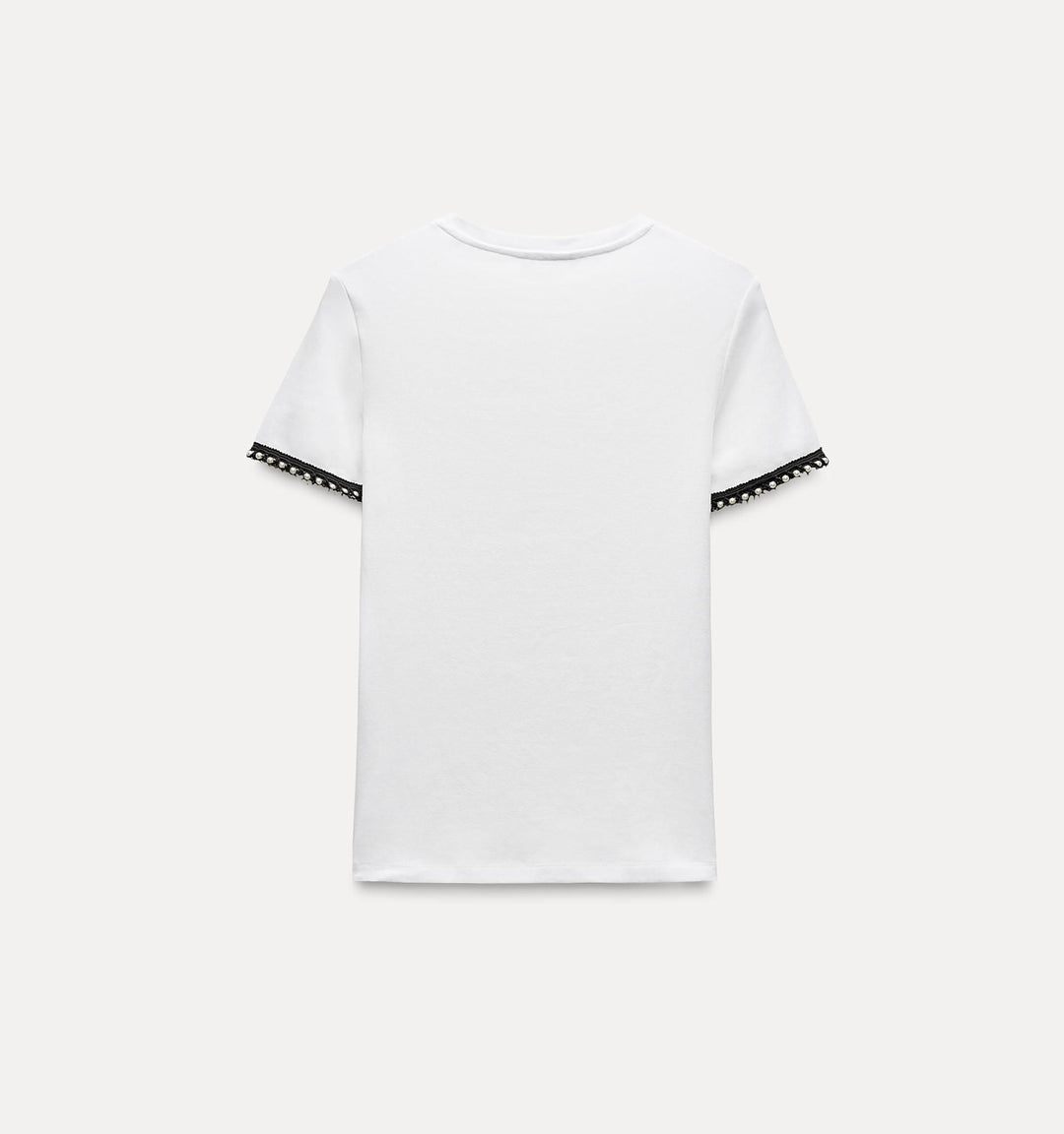 Moudda ZARA - T-shirt en coton, manches contrastées - Tunisie 2