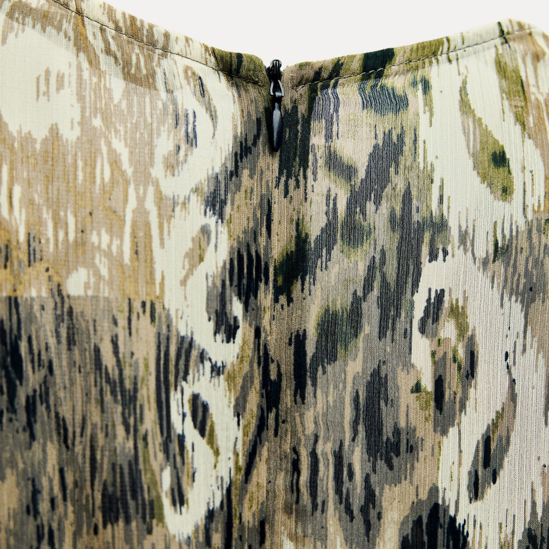 Moudda ZARA - Robe courte skater imprimée - Tunisie 4