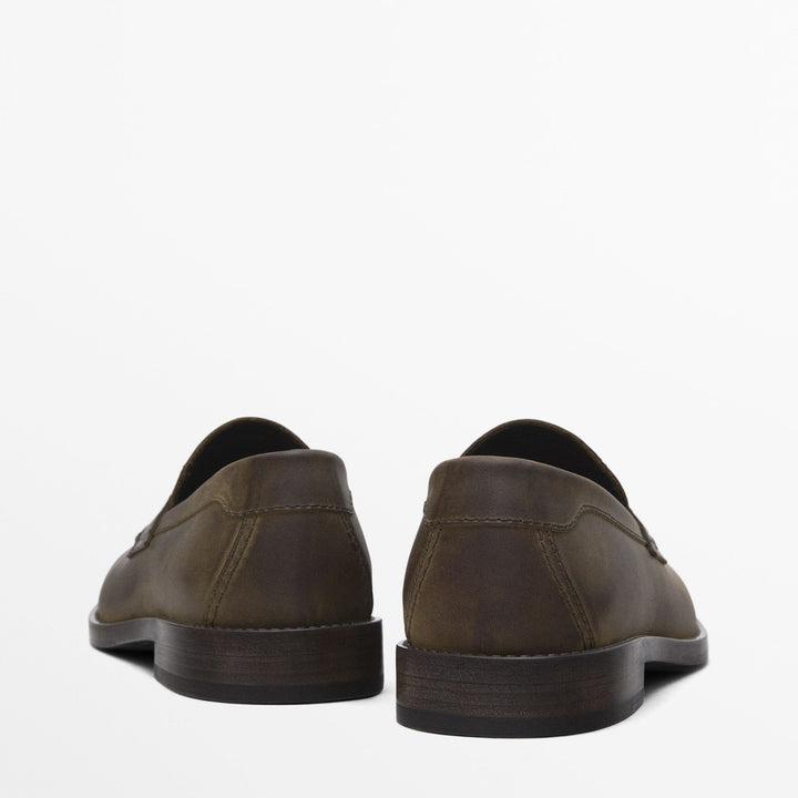 Moudda Massimo Dutti - Mocassin cuir marron - Tunisie 6