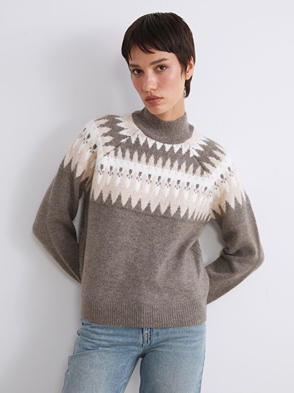 Moudda LC Waikiki - Cv tricot pullover mid pour Femmes - Tunisie 3