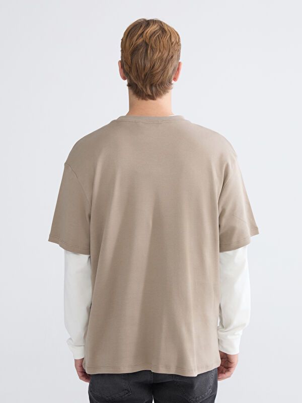 Moudda LC Waikiki - T-shirt imprimé manches courtes en jersey - Tunisie 4