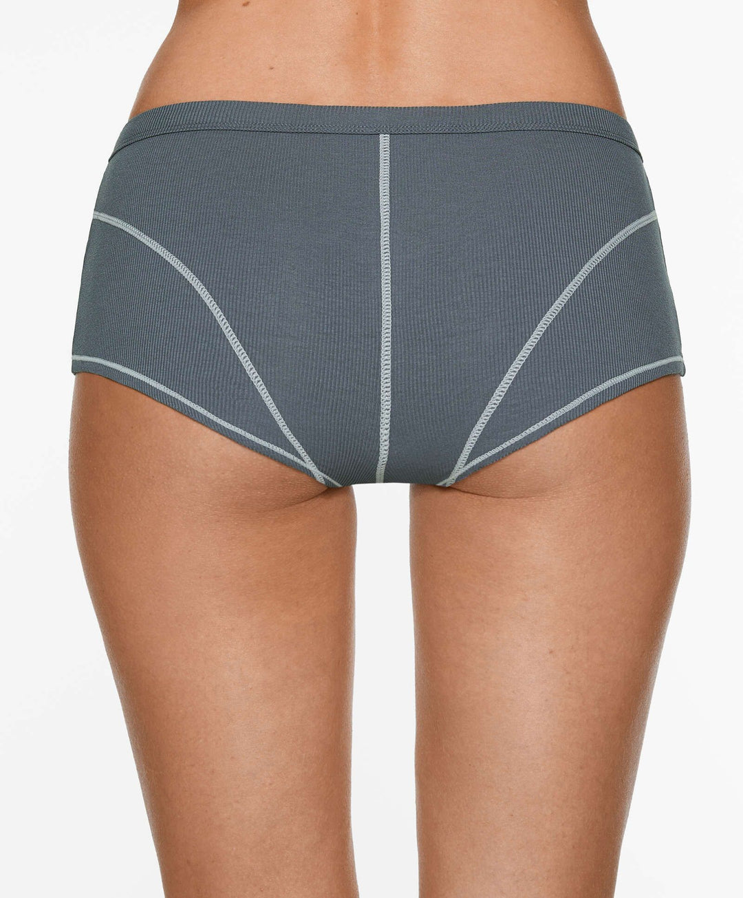 Moudda Oysho - Culotte 2D Coton Côtelé Collection Contraste Boyshort - Tunisie 5