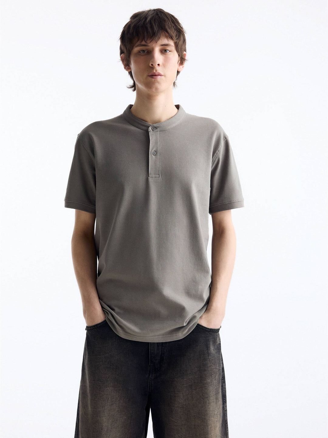 Moudda PULL & BEAR - Polo Col Mao - Tunisie 4
