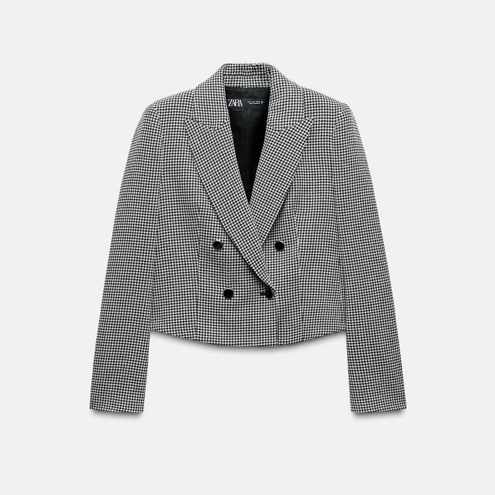 Moudda ZARA - Set veste pied-de-poule - Tunisie 1