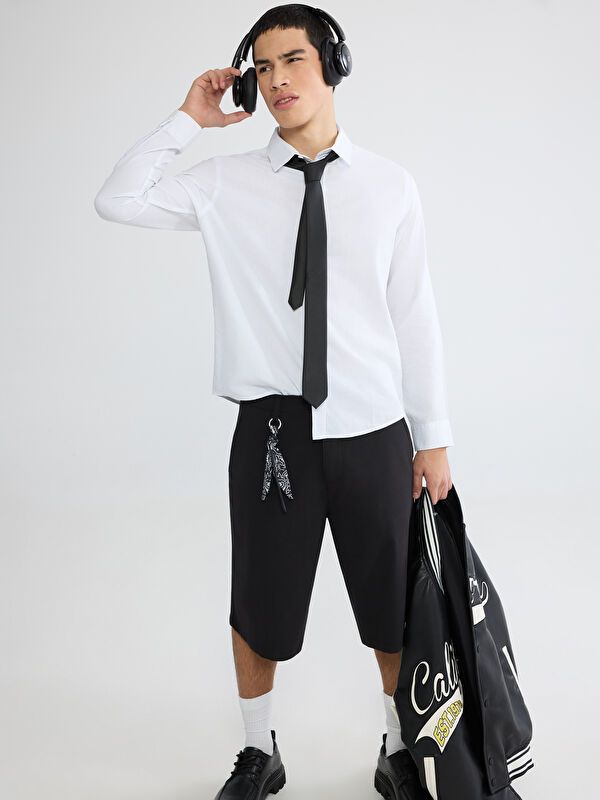 Moudda LC Waikiki - Chemise manches longues en tissu pour Homme - Tunisie 1